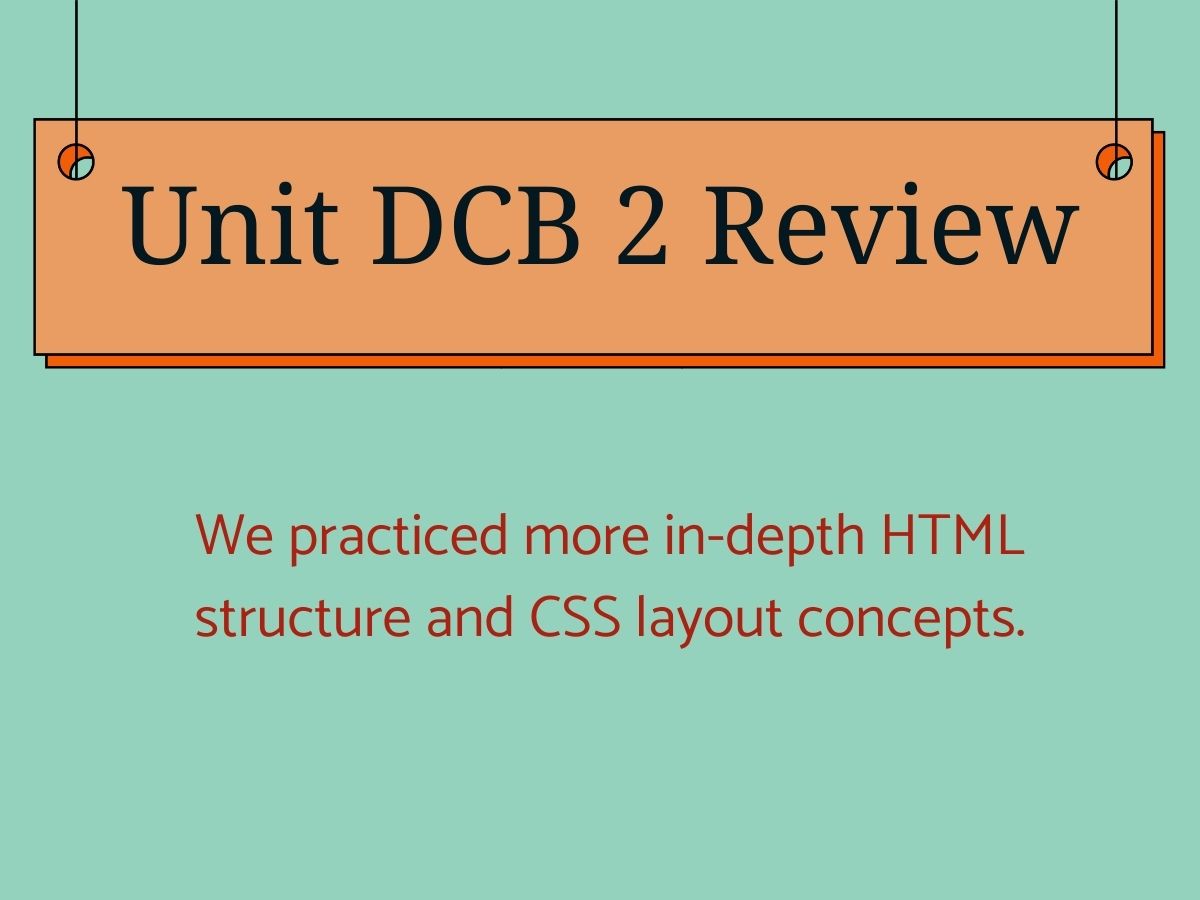 UnitDCB2Review